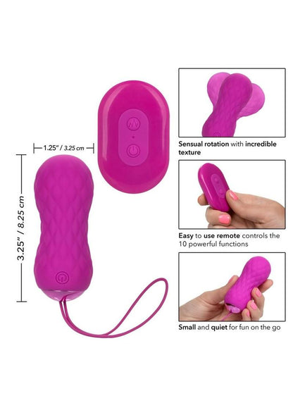 Slay SpinMe Remote Control Rotating Silicone Remote Control Vibrator