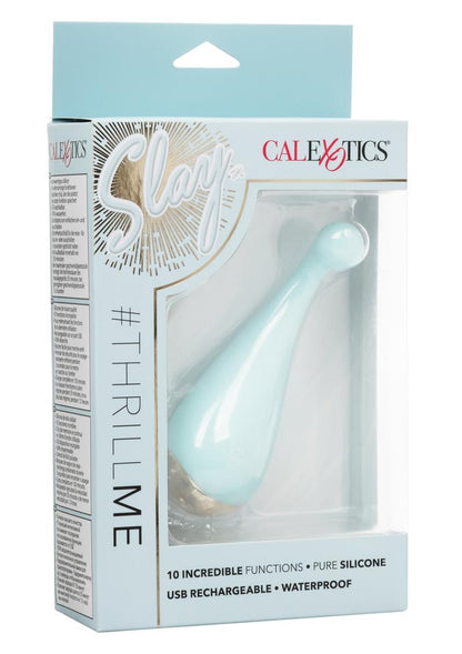 CalExotics Slay ThrillMe Rechargeable Silicone Curved Vibrator