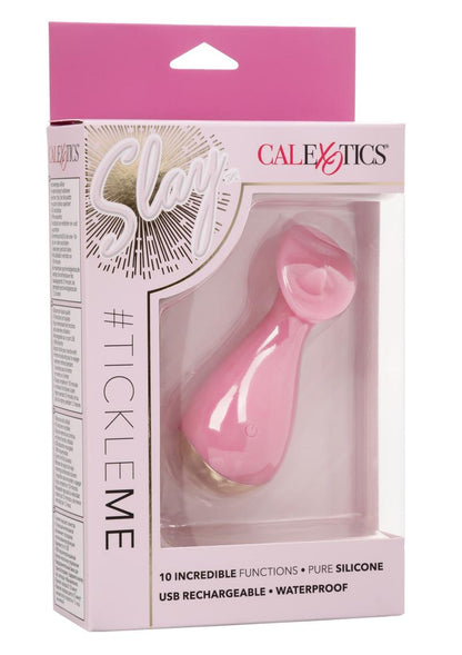 CalExotics Slay TickleMe Rechargeable Silicone Petite Vibrator