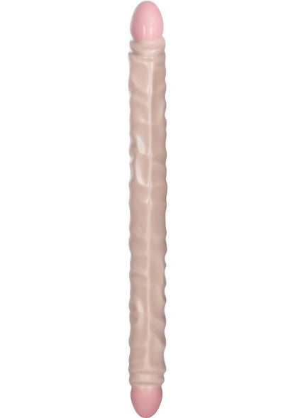 Slim Jim Duo Veined Super Slim Double Dildo