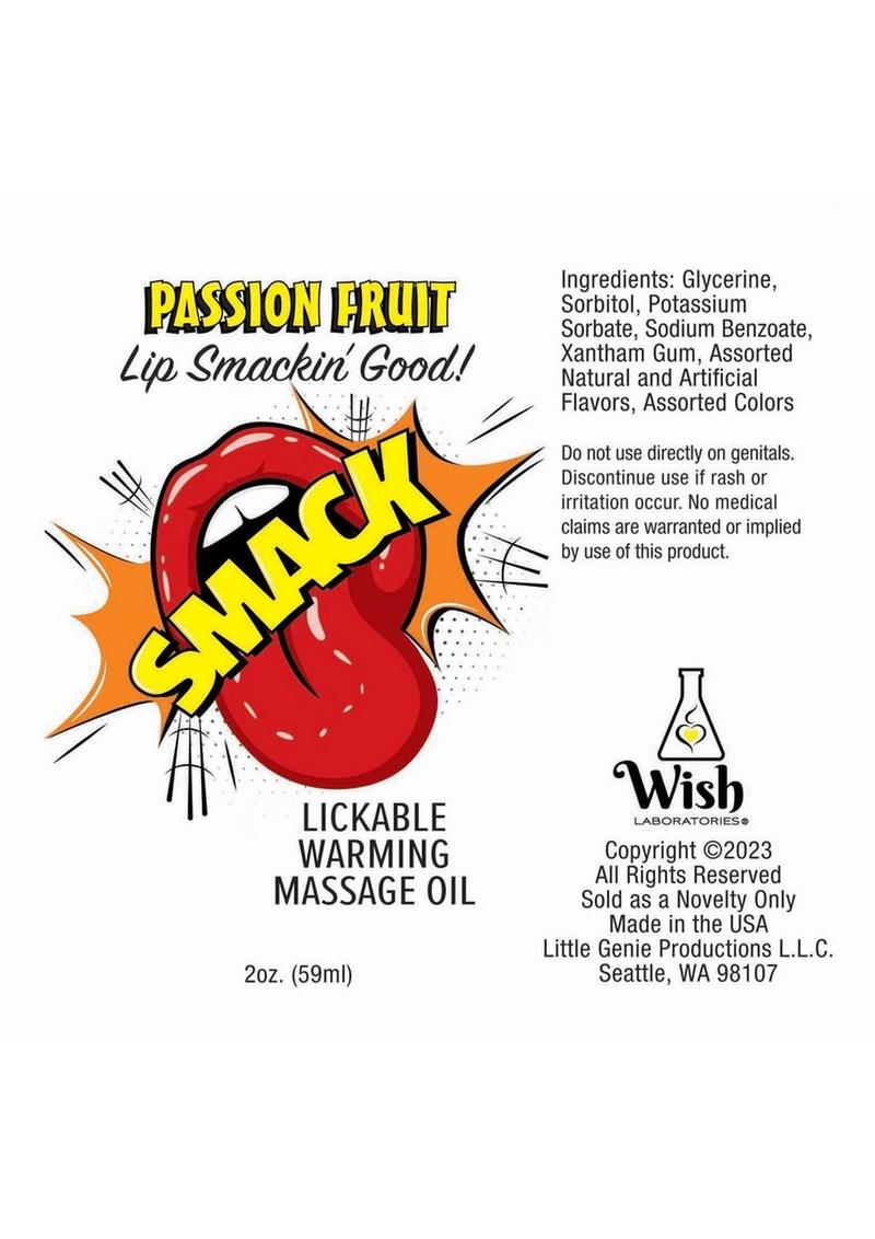 SMACK Massage Oil