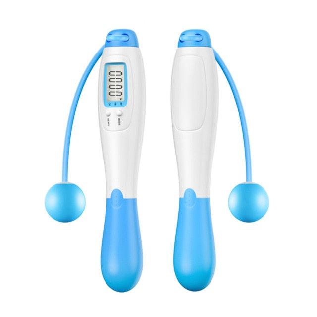Smart Creative Counting Skipping Rope Wireless Skip Rope Electronic Digital Lose Weight Cordless Jump Ropes Weighted Cordless Jump Rope For Fitness Jump Rope Counter Adjustable Speed Skipping Rope For Men Women