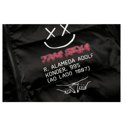 Smiley Face Puffer Jacket
