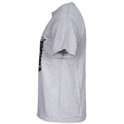 Smokey the Bear Adult Unisex Tonal Gray T-Shirt