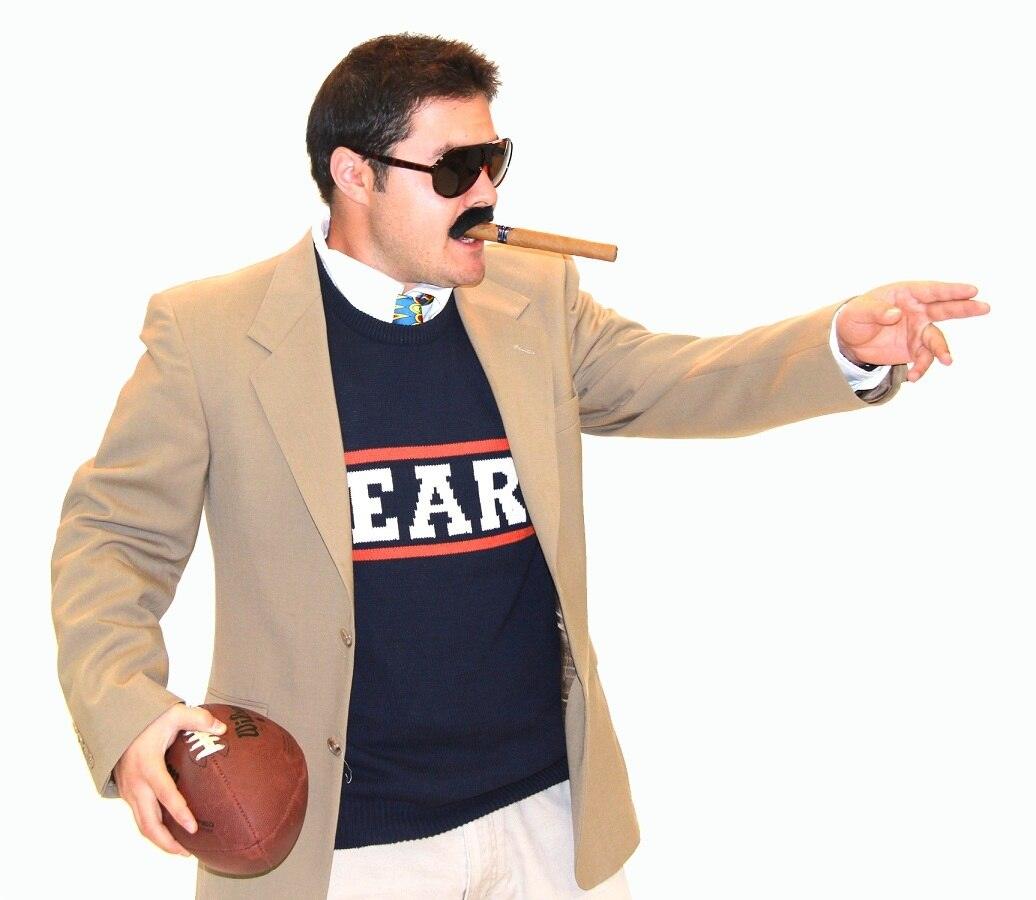 SNL Da Bears Chicago Bears Adult Sweater