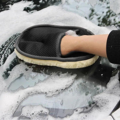 Soft Car Washing Gloves Motorcycle Washer Fast Modern Cleaning Car Glove Easy Clean Care Products For Car