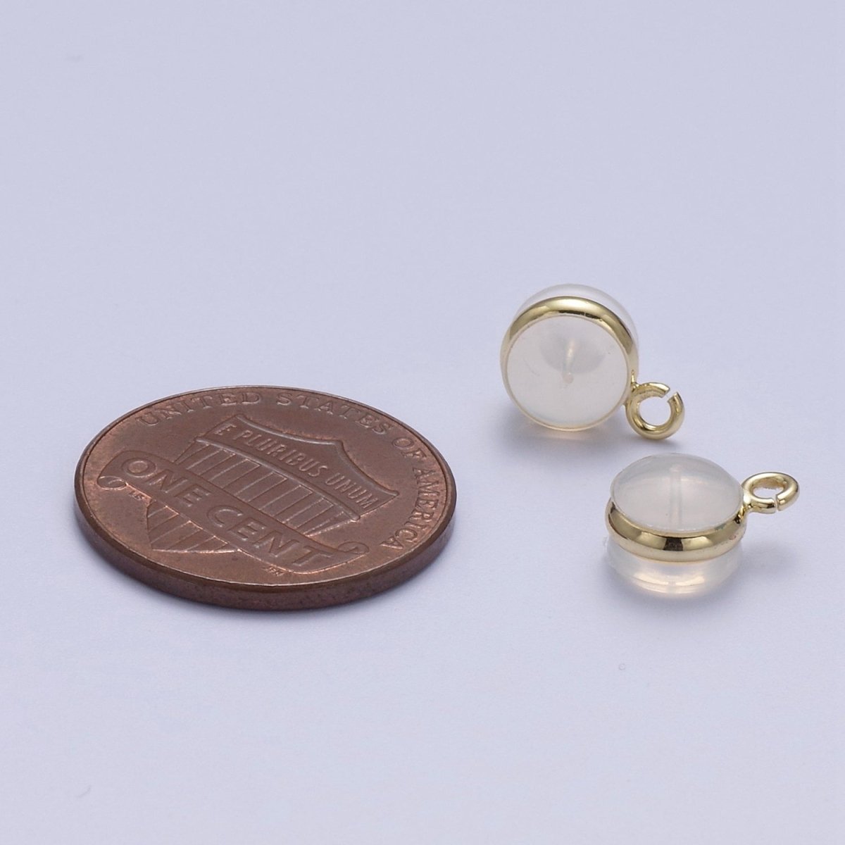 Soft Silicone Earring Backs for Studs Gold Rubber Earring Backs with Open Link Hypoallergenic Safety Plastic Earring Back for Jewelry Making K-260