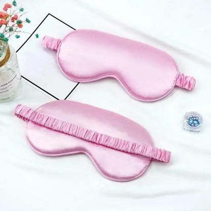 Soft  Silk Sleep Eye Mask Portable Travel Eye Patch Nap Eye Patch Super Smooth Eye Mask Eye Cover Sleeping Mask Night