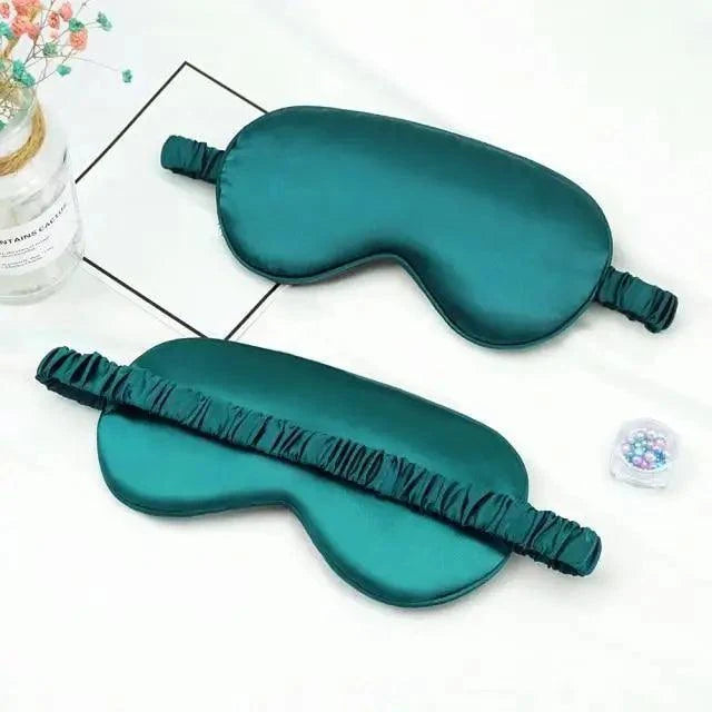 Soft  Silk Sleep Eye Mask Portable Travel Eye Patch Nap Eye Patch Super Smooth Eye Mask Eye Cover Sleeping Mask Night
