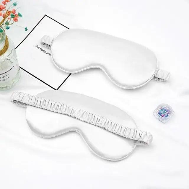 Soft  Silk Sleep Eye Mask Portable Travel Eye Patch Nap Eye Patch Super Smooth Eye Mask Eye Cover Sleeping Mask Night