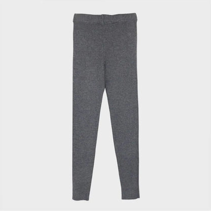 Solid Casual Slim Leggings