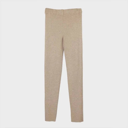 Solid Casual Slim Leggings