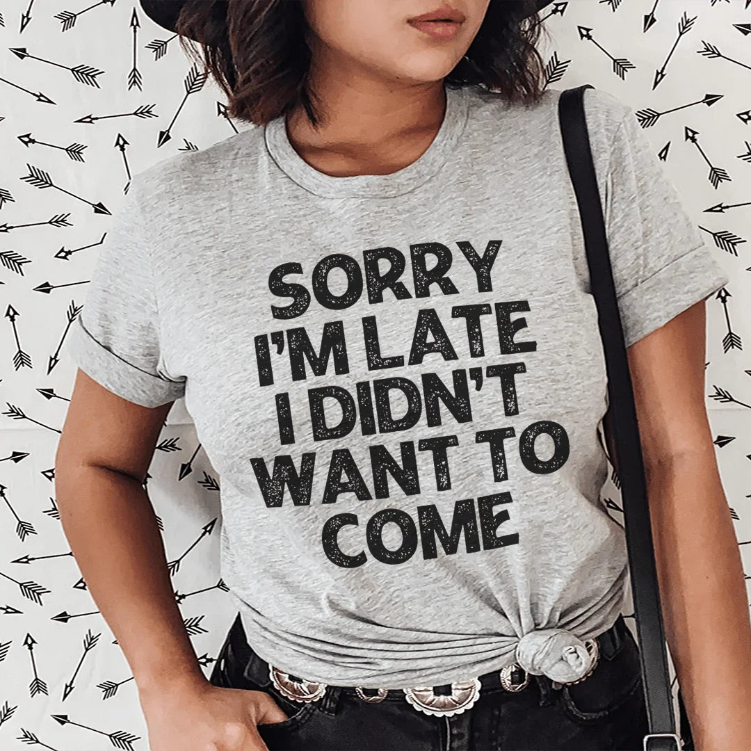 Sorry I&