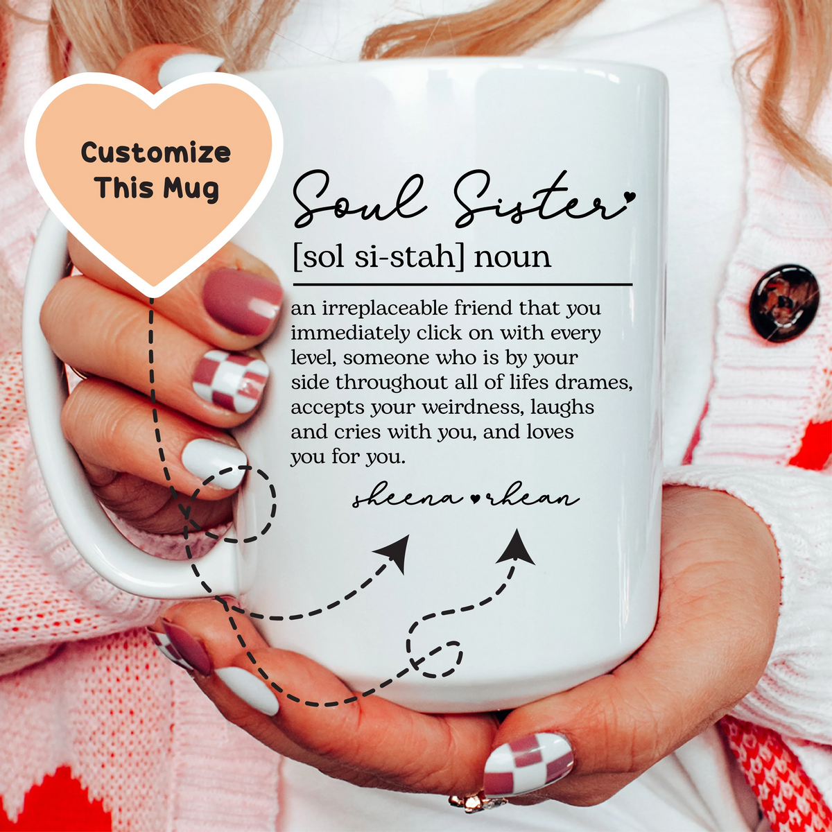 Soul Sister Custom Mug