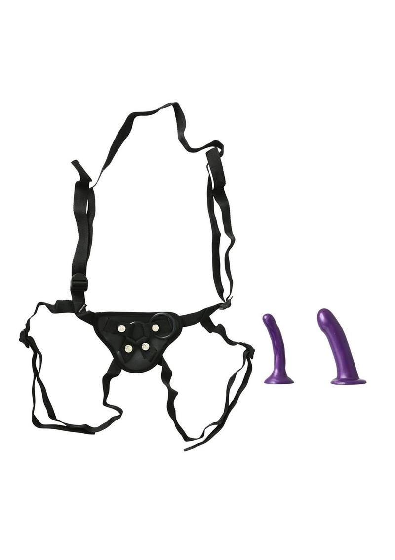 SportSheets Anal Explorer Strap-On Harness Kit Dildos