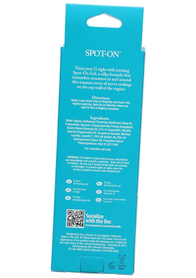 Spot-On G-Spot Stimulating Gel for Women