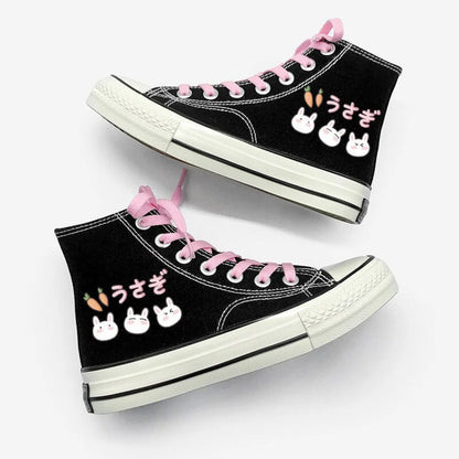 Spring Casual Lace-up Sneakers