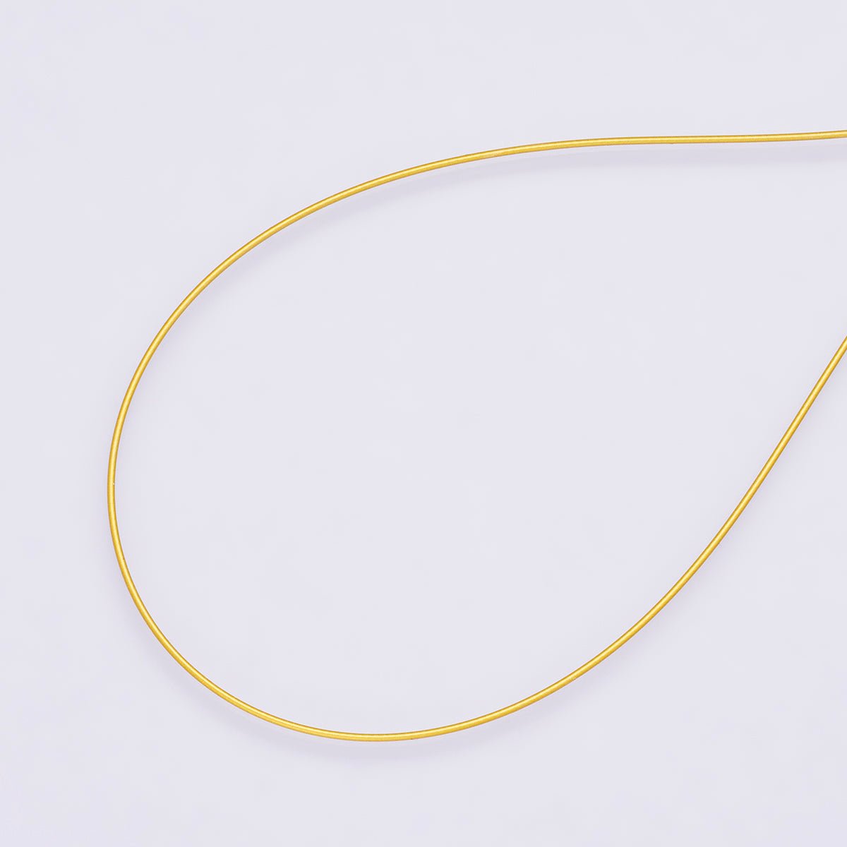 Stainless Steel 0.6mm Nylon Coated Flexible Wire Unfinished Chain Findings by Yard in Gold &amp; Silver | Roll-01854 ~ Roll-01855