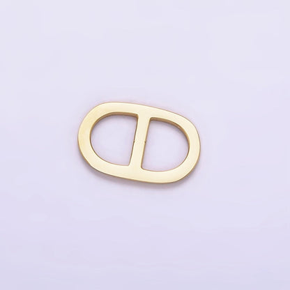 Stainless Steel 10mm Anchor Link Oblong Bar Open Jewelry Making Findings Supply | Z-507
