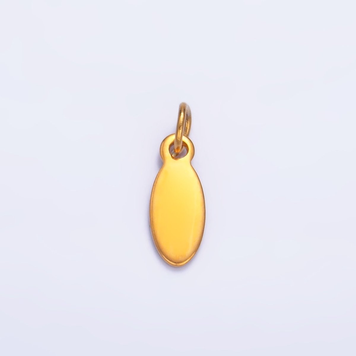 Stainless Steel 10mm Sphere Minimalist Logo Mini Charm Set by 10 Pieces | P649