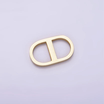 Stainless Steel 15.5mm Open Anchor Link Bar Oblong Jewelry Making Findings Supply | Z-508
