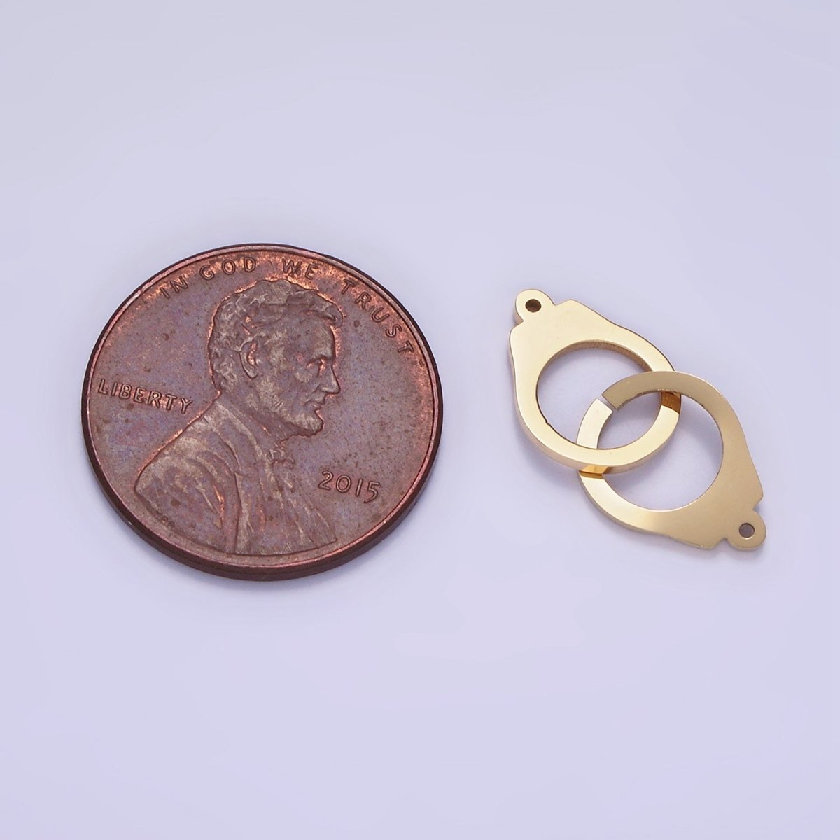 Stainless Steel 20mm Hand Cuff Minimalist Connector | Z688