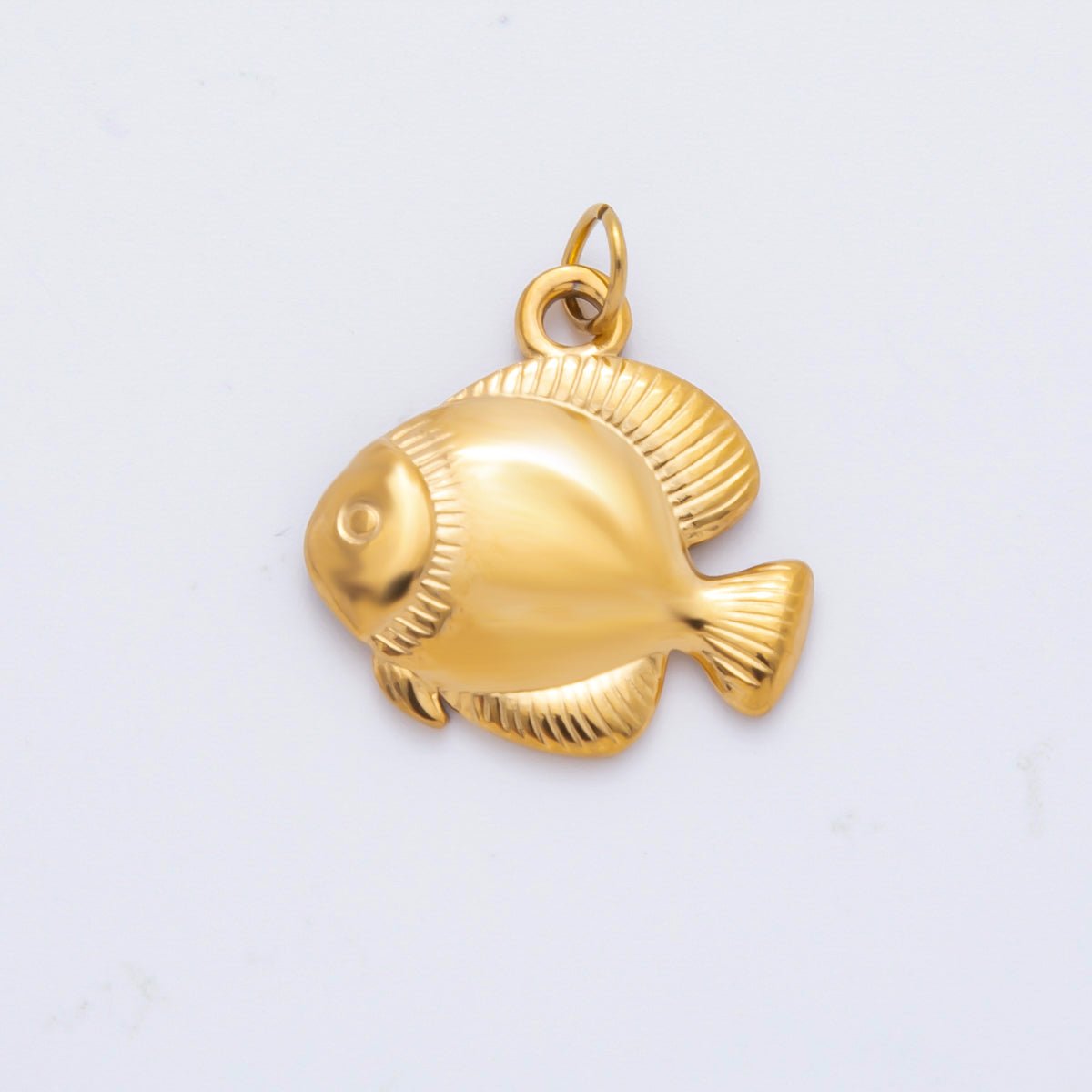 Stainless Steel 22mm Multidimensional Fish Sea Animal Charm | C093