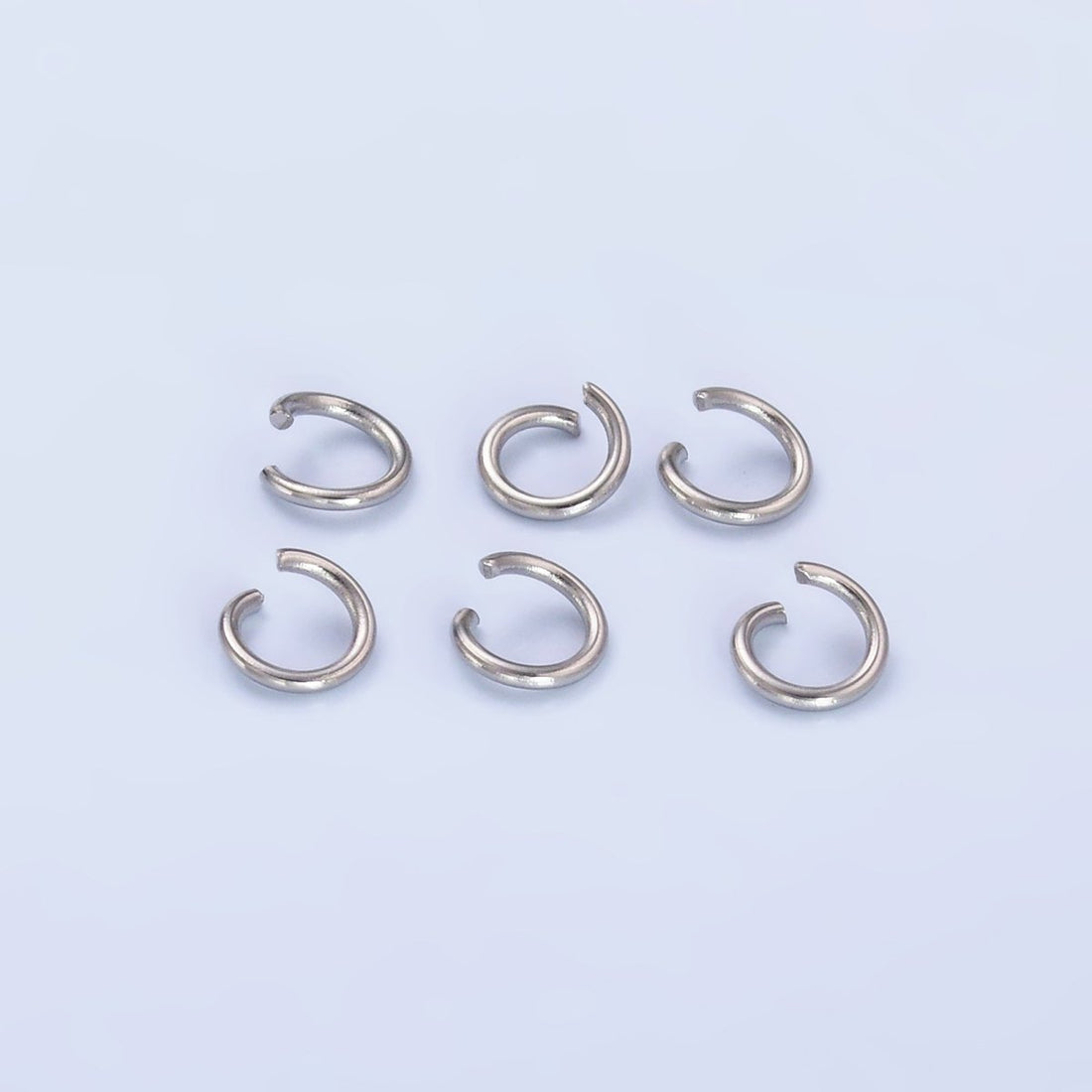 Stainless Steel 4.5mm, 5mm Minimalist Jump Ring Set Findings | Z1013