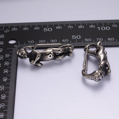 Stainless Steel 45mm Baby Angel Carabiner Snap Hook Findings for Keychain Supply Component | Z666