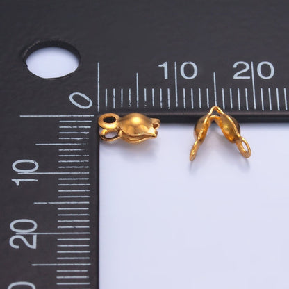 Stainless Steel 4mm Bead Crimp Minimalist Findings Set | Z1080