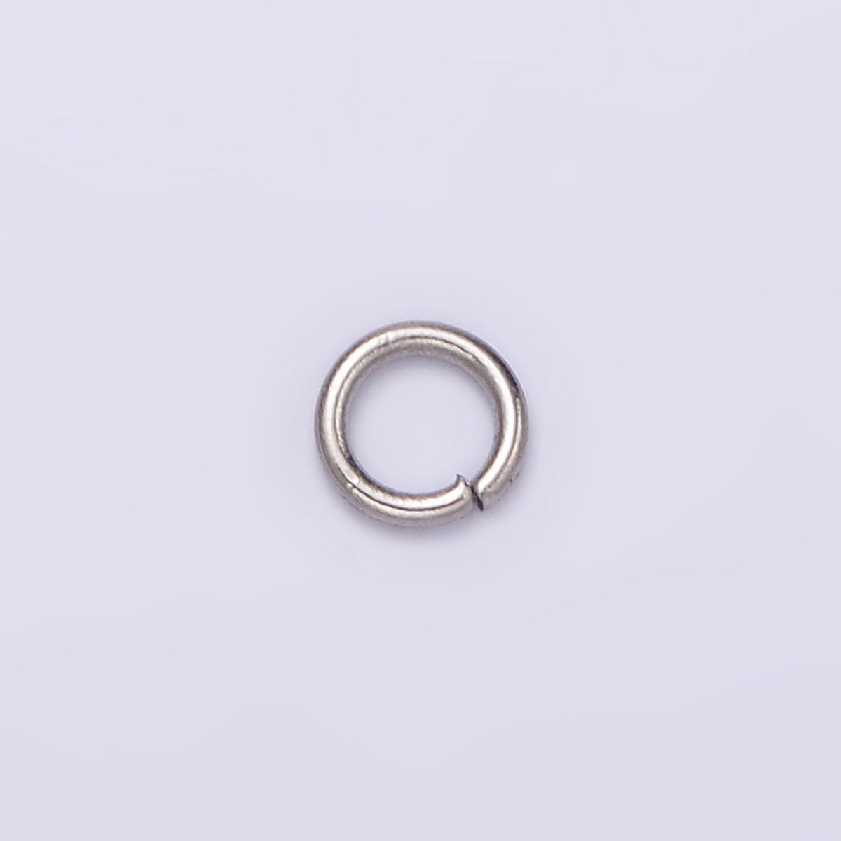 Stainless Steel 4mm x 1mm Jump Ring Pack Jewelry Making Findings Supply in Gold &amp; Silver | Z585 Z586