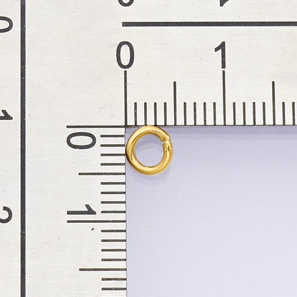 Stainless Steel 5mm Jump Ring Findings by 10 units Findings Set | Z956