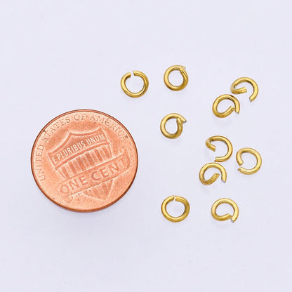 Stainless Steel 5mm Jump Ring Findings by 10 units Findings Set | Z956