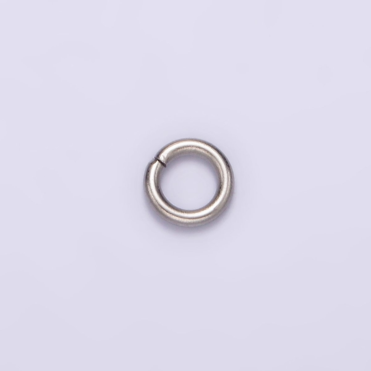 Stainless Steel 5mm x 1mm Jump Ring Pack Jewelry Making Findings Supply in Gold &amp; Silver | Z587 Z588