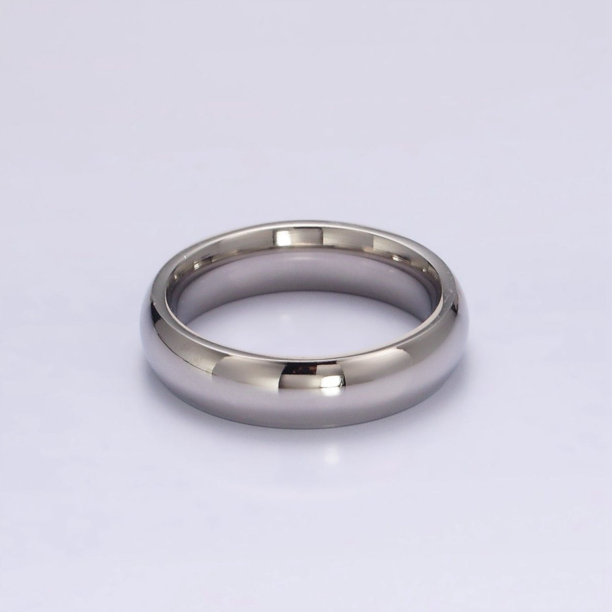 Stainless Steel Band Minimalist Ring in Gold &amp; Silver | O1204, O1207