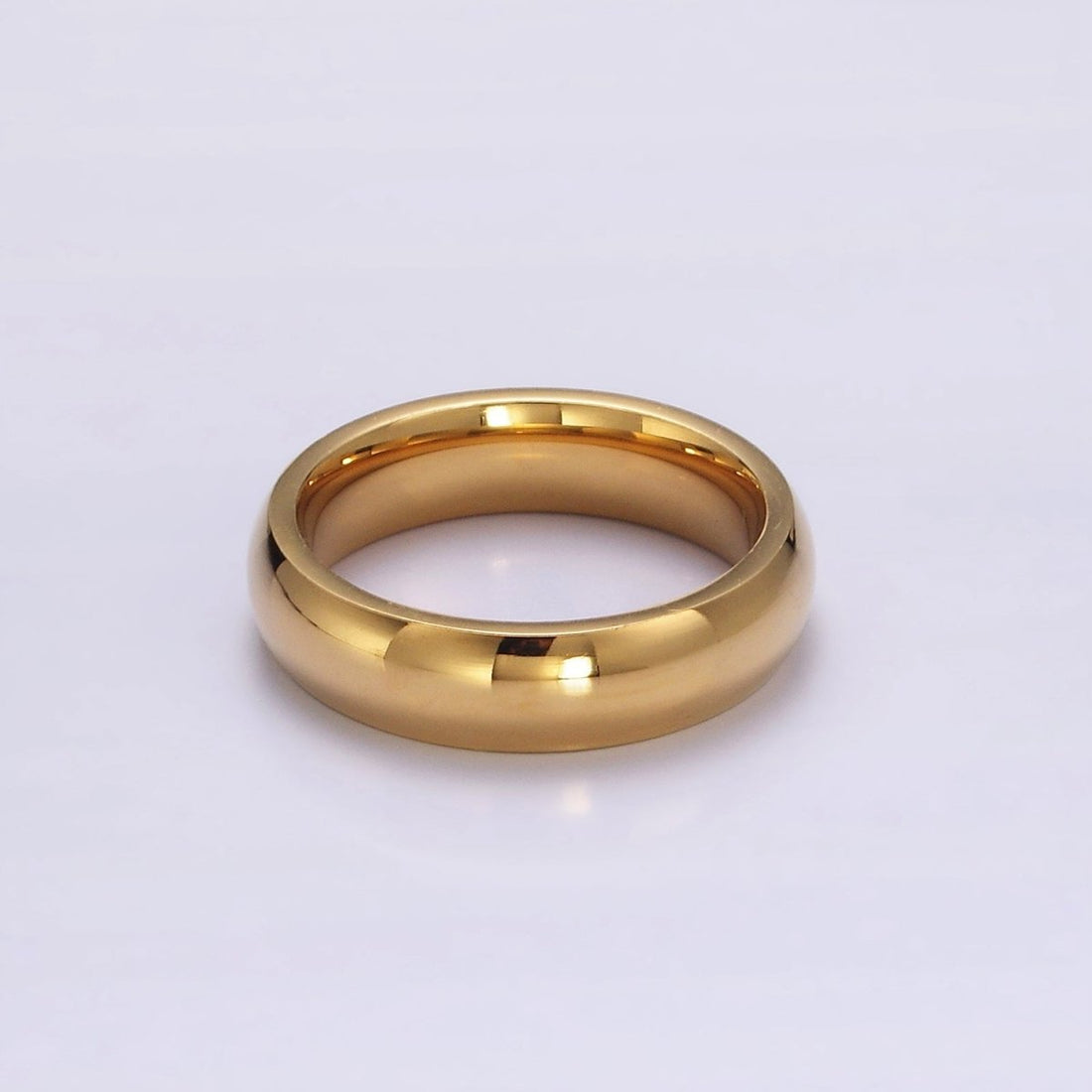 Stainless Steel Band Minimalist Ring in Gold &amp; Silver | O1204, O1207