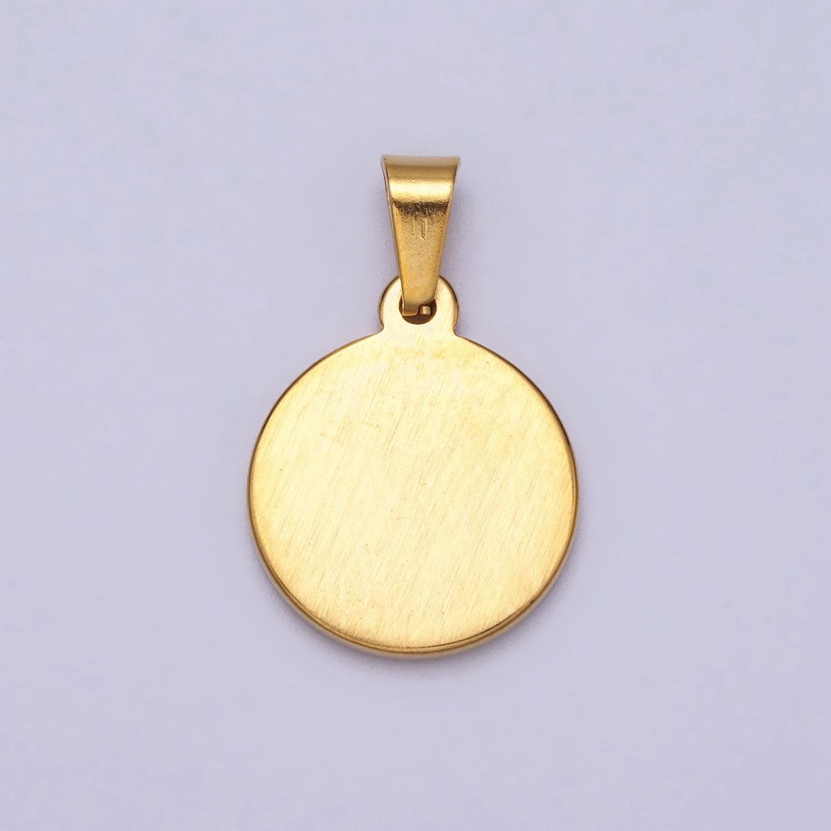 Stainless Steel Black Hamsa Hand White Enamel Round Pendant in Gold &amp; Silver J-655 J-659