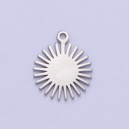 Stainless Steel Celestial Sun Beam Ray Add-On Charm in Gold &amp; Silver | P-889