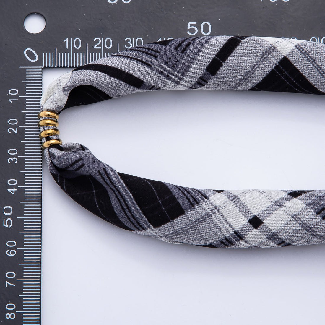 Stainless Steel Gold Brown, Black, Pink Smooth Silk Scarf Handmade Necklace | WA1653 - WA1655, WA1716 - WA1718, WA1721 - WA1723, WA1726 WA1727 WA1730 WA1735