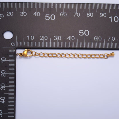 Stainless Steel Lobster Claw Clasps Extender Finding | Z1059