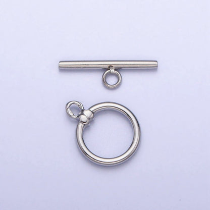 Stainless Steel OT Toggle Clasps Closure Jewelry Supply | Z-356 Z-357