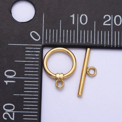 Stainless Steel OT Toggle Clasps Closure Jewelry Supply | Z-356 Z-357