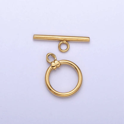 Stainless Steel OT Toggle Clasps Closure Jewelry Supply | Z-356 Z-357
