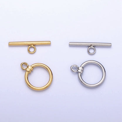 Stainless Steel OT Toggle Clasps Closure Jewelry Supply | Z-356 Z-357