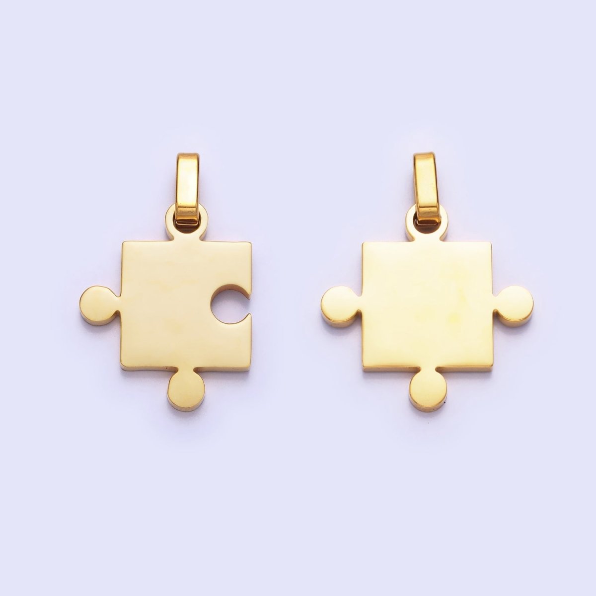 Stainless Steel Puzzle Couple&