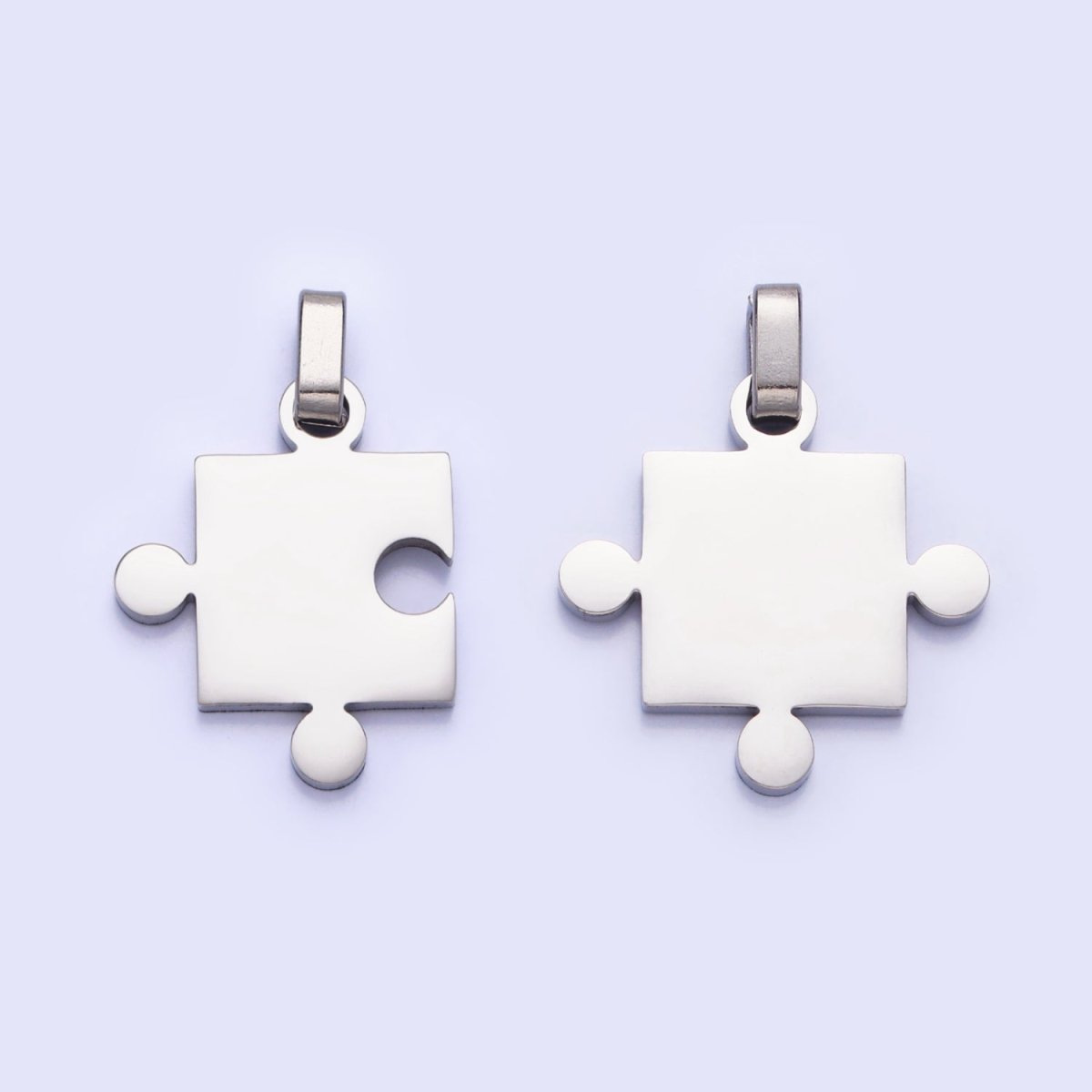 Stainless Steel Puzzle Couple&