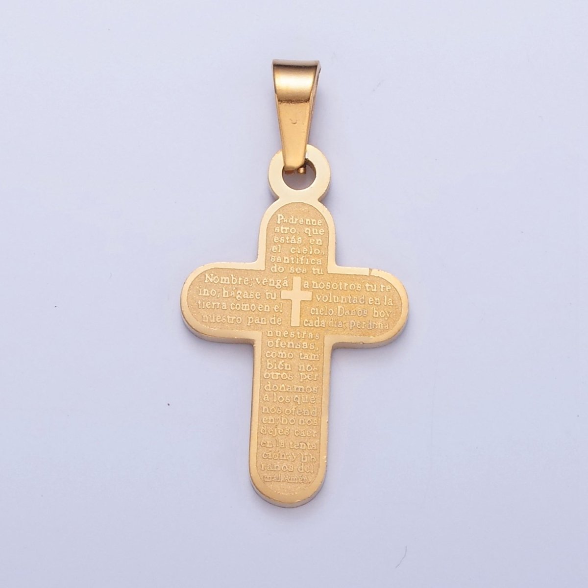 Stainless Steel Religious Cross, The Lord&