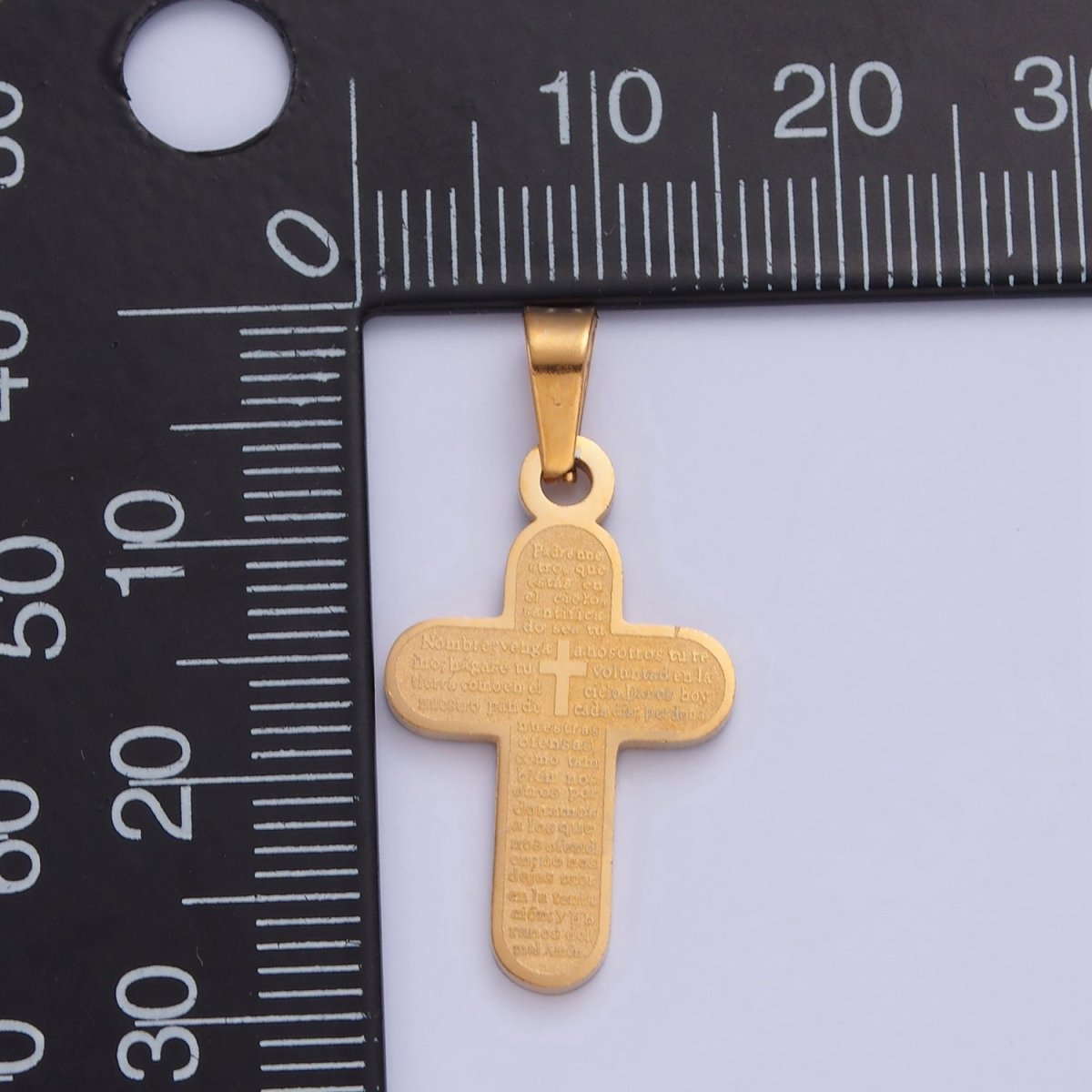 Stainless Steel Religious Cross, The Lord&
