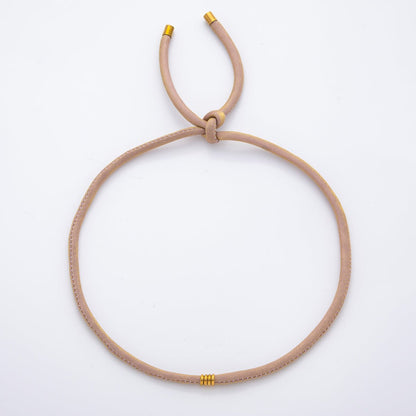 Stainless Steel Soft Silk feel Paracord Knot Tied Necklace | WA-1628 ~ WA-1652