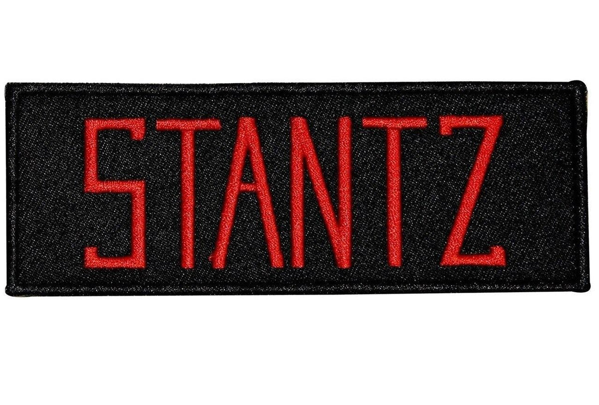 STANTZ Uniform Name Halloween Cosplay Costume Accessory Chest Patch